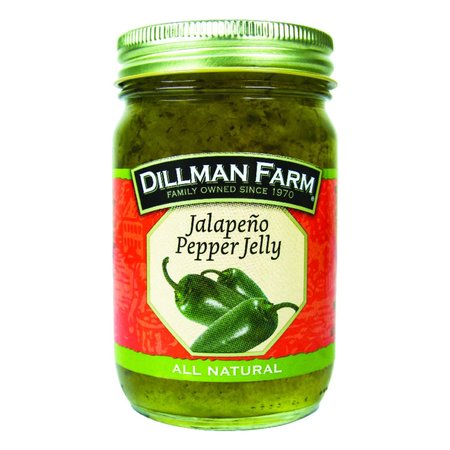 DILLMAN FARM All Natural Jalapeno Pepper Spread 16 oz Jar 40161